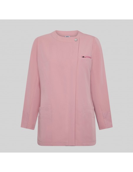 BLUSA MUJER ABIERTA MANGA LARGA MARINA