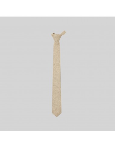 CORBATA CON NUDO DE PALA ESTRECHA