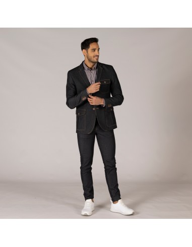 AMERICANA HOMBRE 2 BOTONES SLIM FIT TRENDER