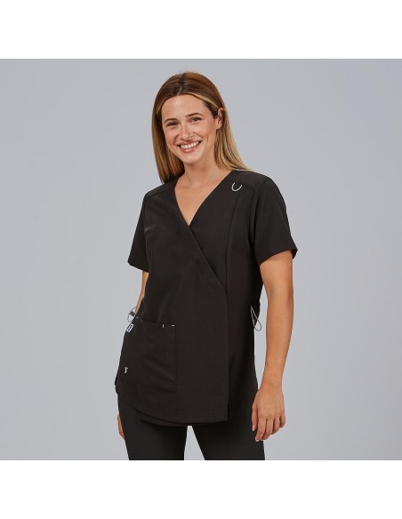 BLUSA MUJER FRUNCIDO ESPALDA M/C ELIRA