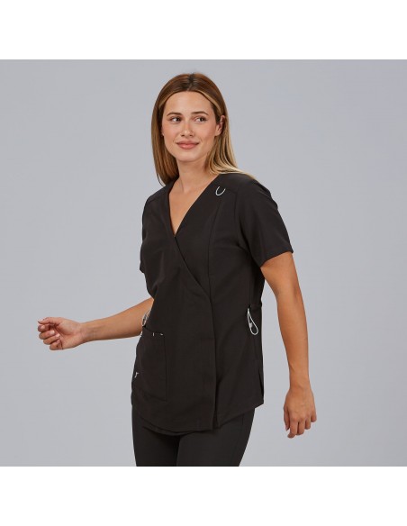 BLUSA MUJER FRUNCIDO ESPALDA M/C ELIRA