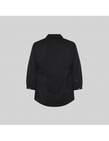 BLUSA MUJER CUELLO SOLAPA LAZO FLAVIA
