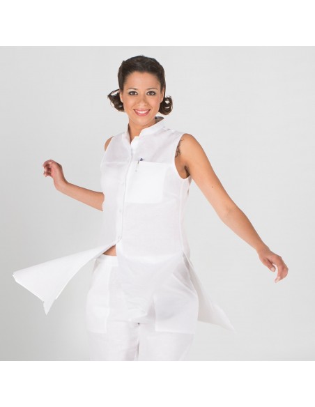 BLUSA MUJER LINO