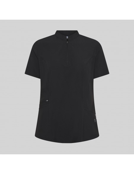 BLUSA MUJER CREMALLERA ESCOTE M/C MARA