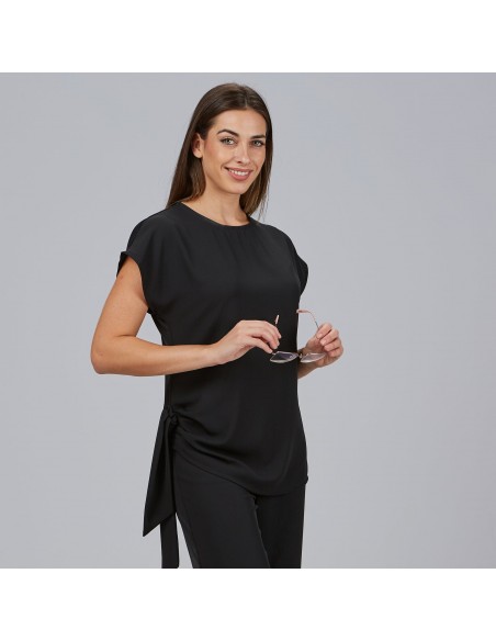 BLUSA MUJER DRAPEADO AROA