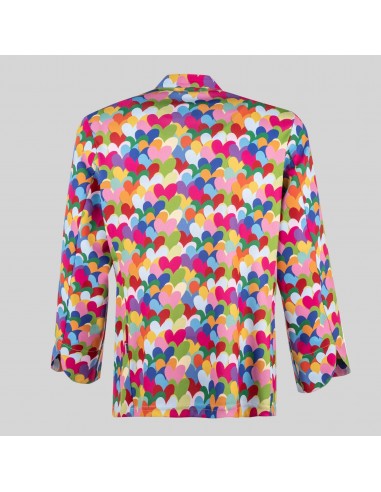 CHAQUETA COCINA UNISEX HEART ALGODON AGATHA