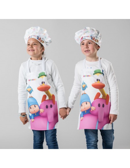 DELANTAL INFANTIL POCOYO AMIGOS