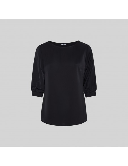BLUSA MUJER MANGA RIZADA ROSANNA