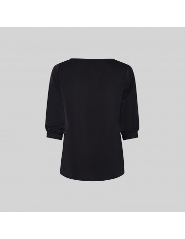 BLUSA MUJER MANGA RIZADA ROSANNA