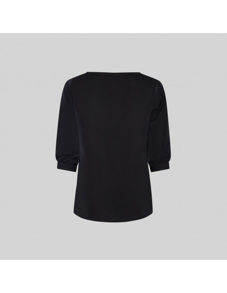 BLUSA MUJER MANGA RIZADA ROSANNA