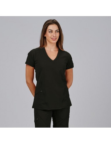 BLUSA MUJER CUELLO CANALE M/C NANCY
