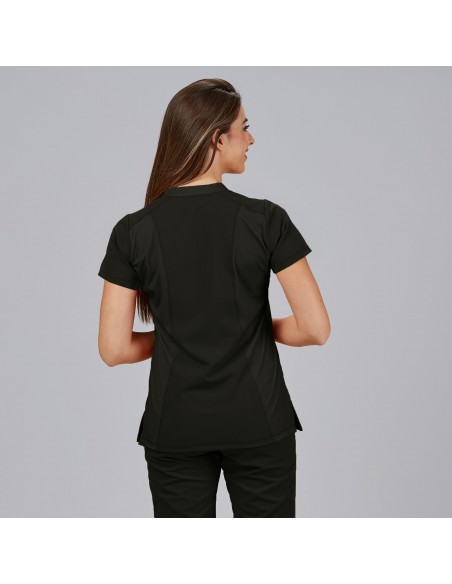 BLUSA MUJER CUELLO CANALE M/C NANCY