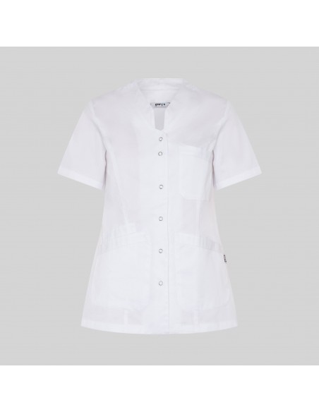 BATA MUJER OPORTO CORCHETES BLANCA