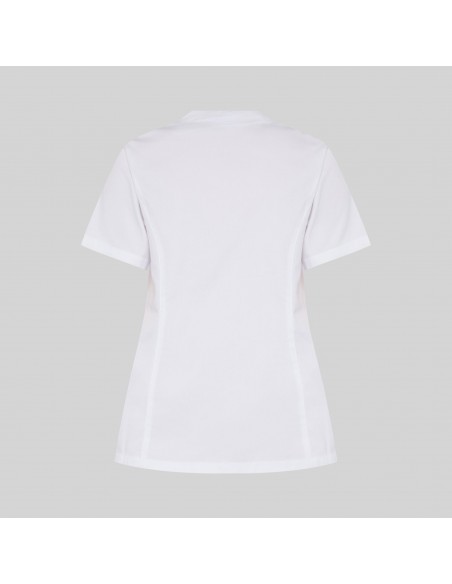 BATA MUJER OPORTO CORCHETES BLANCA