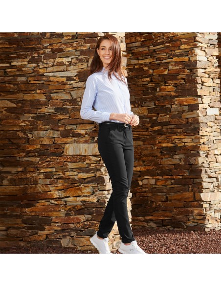 PANTALON MUJER CHINO T400