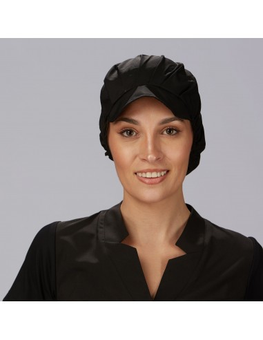 GORRA UNISEX POPELÍN NEGRO (PAQ. 10 UNDS)