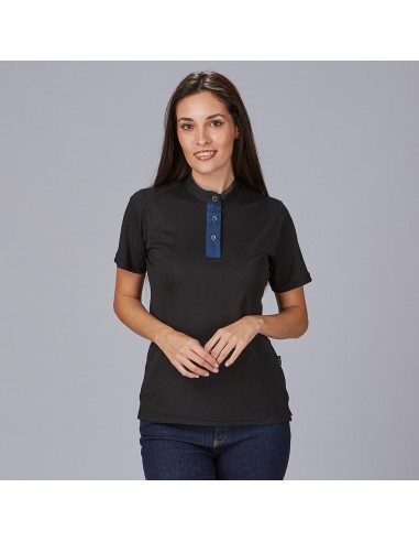 POLO MUJER CUELLO MAO TEJANO