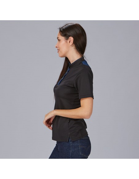 POLO MUJER CUELLO MAO TEJANO