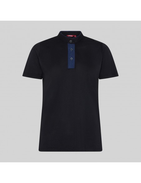 POLO MUJER CUELLO MAO TEJANO