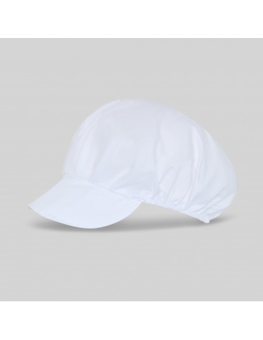 GORRA UNISEX POPELÍN BLANCA (PAQ. 10 UNID)