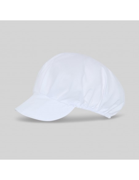 GORRA UNISEX POPELÍN BLANCA (PAQ. 10 UNID)