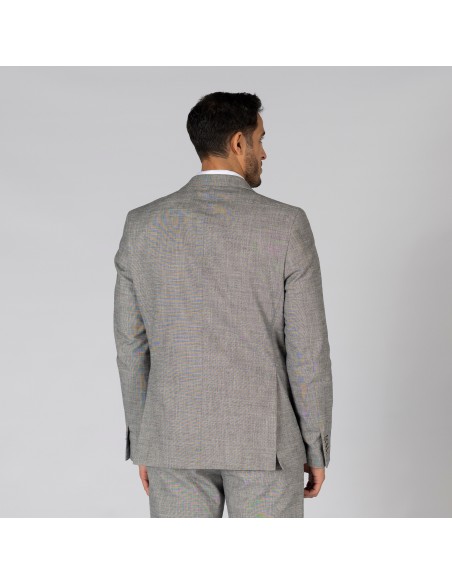 AMERICANA HOMBRE 2 BOTONES SLIM FIT CHEVIOT