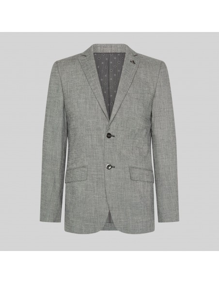 AMERICANA HOMBRE 2 BOTONES SLIM FIT CHEVIOT