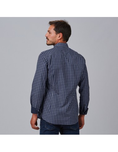 CAMISA HOMBRE SLIM FIT CUADROS FAUSTO