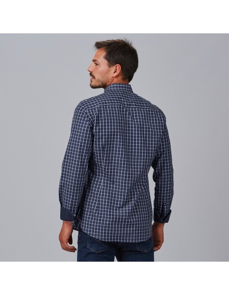 CAMISA HOMBRE SLIM FIT CUADROS FAUSTO