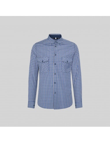 CAMISA HOMBRE SLIM FIT CUADROS FAUSTO