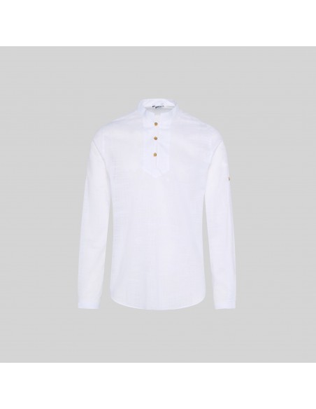 CAMISA HOMBRE DANTE SLIM FIT FALSO LINO