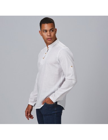 CAMISA HOMBRE DANTE SLIM FIT FALSO LINO