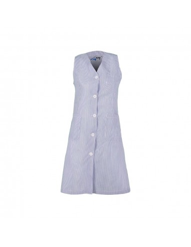 MUJER C/PICO S/MANGA VICHY
