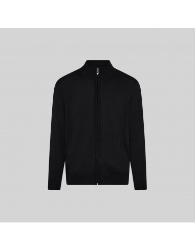 CARDIGAN HOMBRE PUNTO FINO CON CREMALLERA