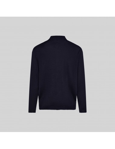CARDIGAN HOMBRE PUNTO FINO CON CREMALLERA