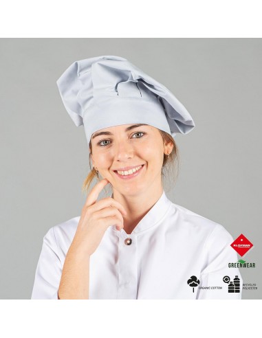 GORRO GRAN CHEF TEJIDO RECICLADO Y ORGANICO...