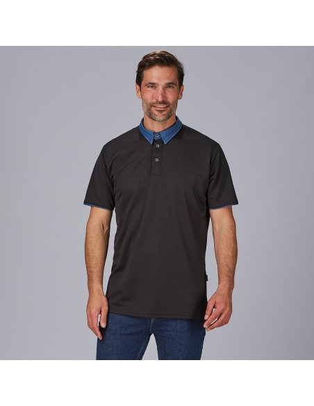 POLO HOMBRE CUELLO CAMISERO TEJANO