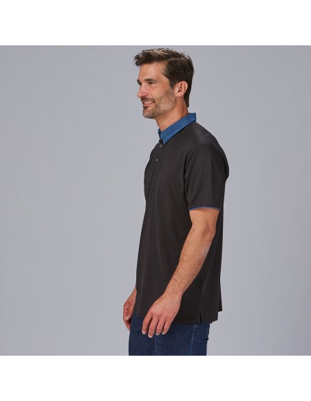 POLO HOMBRE CUELLO CAMISERO TEJANO