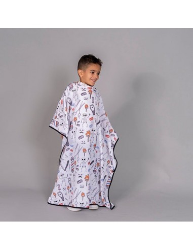 CAPA DE PELUQUERIA INFANTIL ESTAMPADA