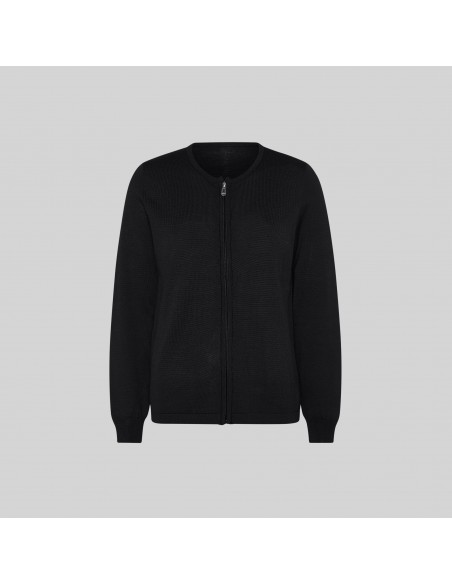 CARDIGAN MUJER PUNTO FINO CON CREMALLERA