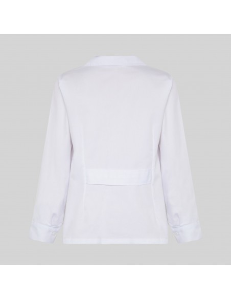 BATA MUJER CORTA BLANCA M/L