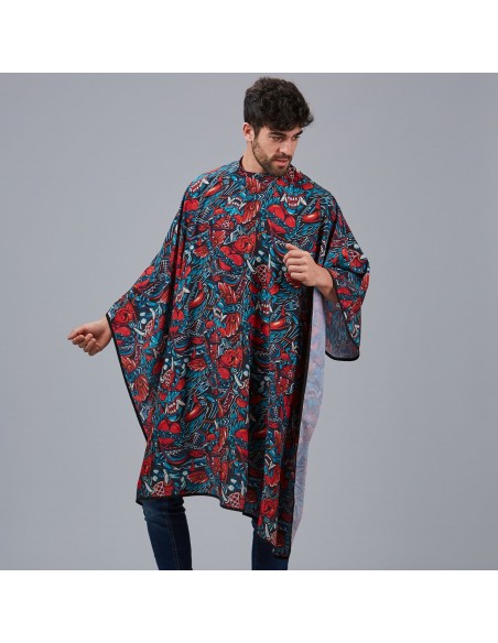 CAPA DE PELUQUERIA ESTAMPADA