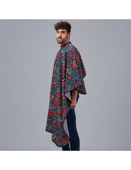 CAPA DE PELUQUERIA ESTAMPADA
