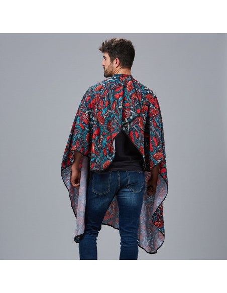 CAPA DE PELUQUERIA ESTAMPADA