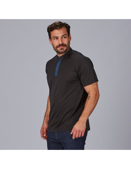POLO HOMBRE CUELLO MAO TEJANO