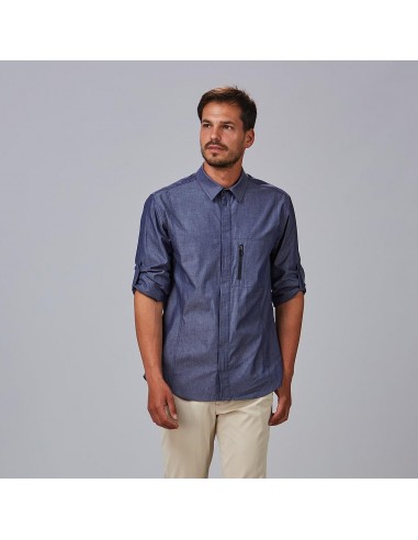 CAMISA HOMBRE CREMALLERAS SLIM FIT FABIO