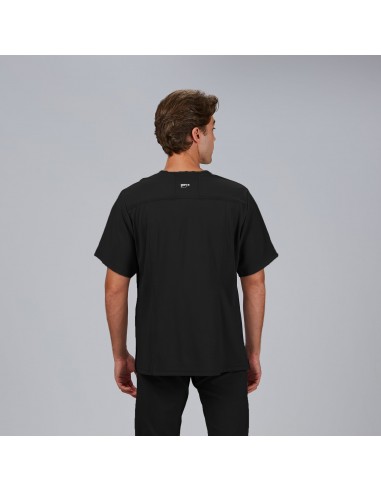 BLUSA HOMBRE ABIERTA CUELLO PICO M/C ALONSO