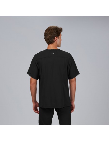 BLUSA HOMBRE ABIERTA CUELLO PICO M/C ALONSO