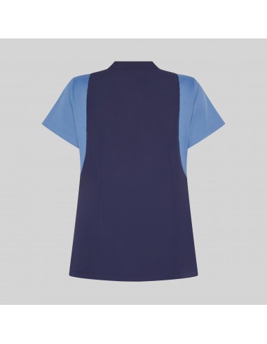 BLUSA MUJER BOTON OCULTO M/C CARMINA