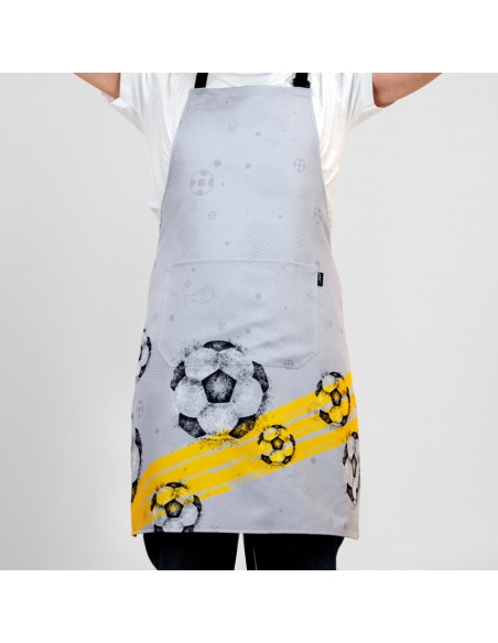 DELANTAL CON PETO FUTBOL